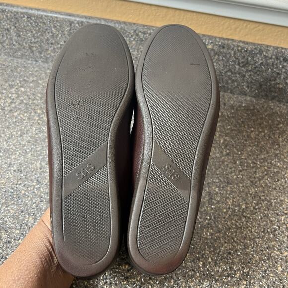 SAS Tripad Comfort Womens Sz 8 S Leather Flats Casual Brown Slip On Loafer Shoes - Picture 9 of 10